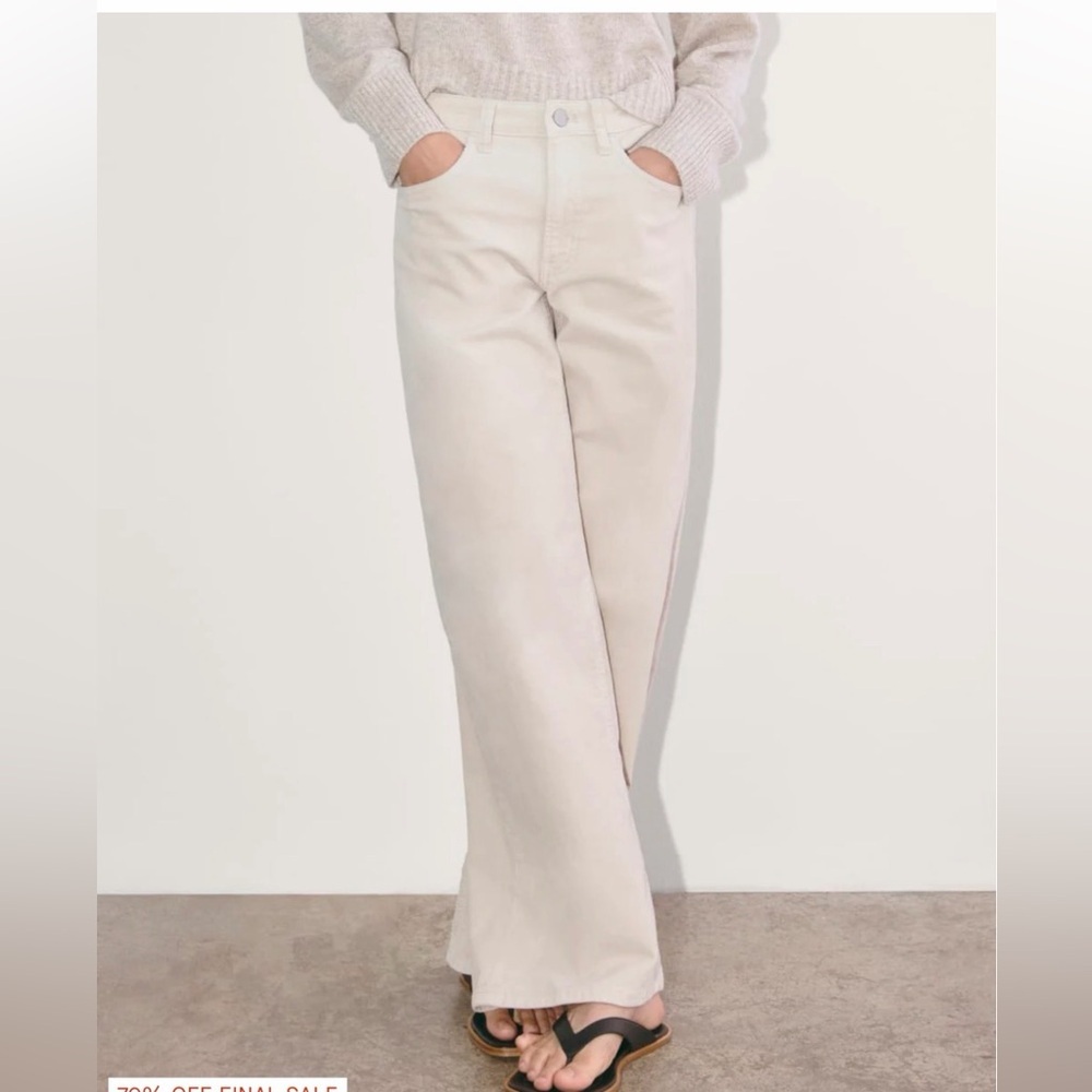 Women’s Minimalist Everlane The Mid-Way Pant In Corduroy Size 16
